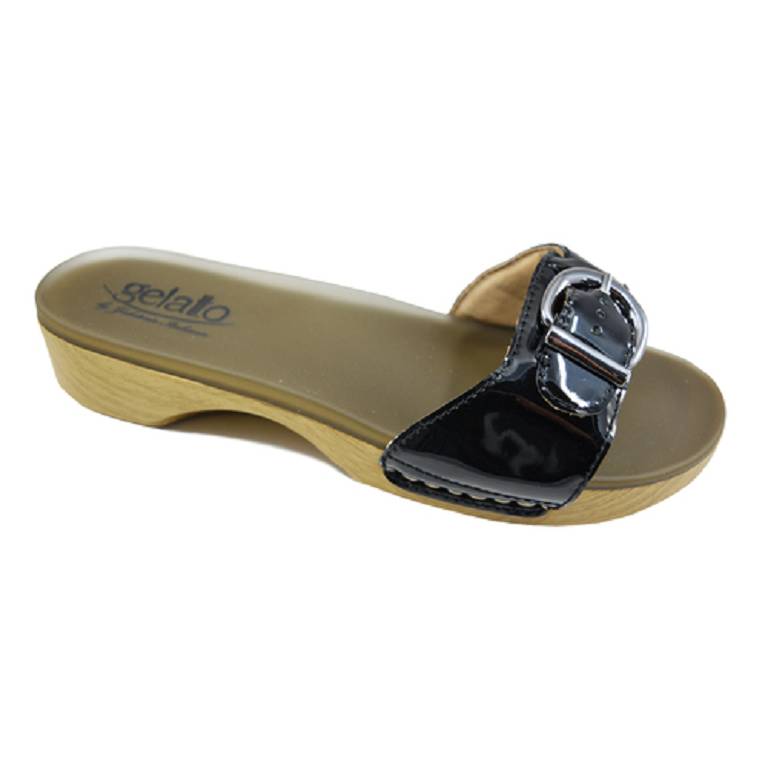 SOLE MIO BLACK ZOCCOLO 39-40
