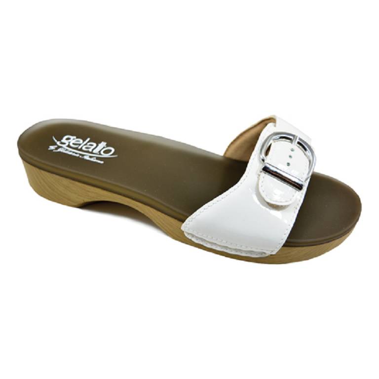 SOLE MIO WHITE ZOCCOLO 39-40